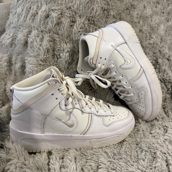 Nike Dunk High Up Summit White Sail (Women's) - Picture 3 of 5